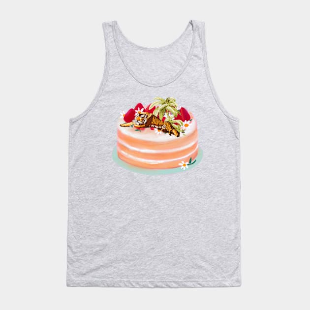 Danger. Cake Tank Top by VultureVomitInc